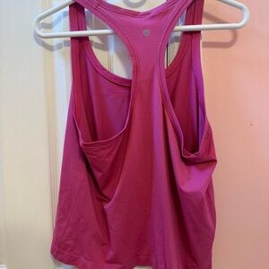 lululemon athletica Fuchsia Racerback Tank Top
